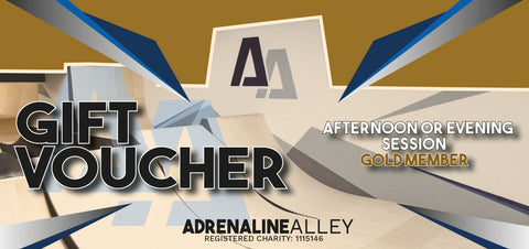 GIFT VOUCHER AFTERNOON OR EVENING SESSION (GOLD)